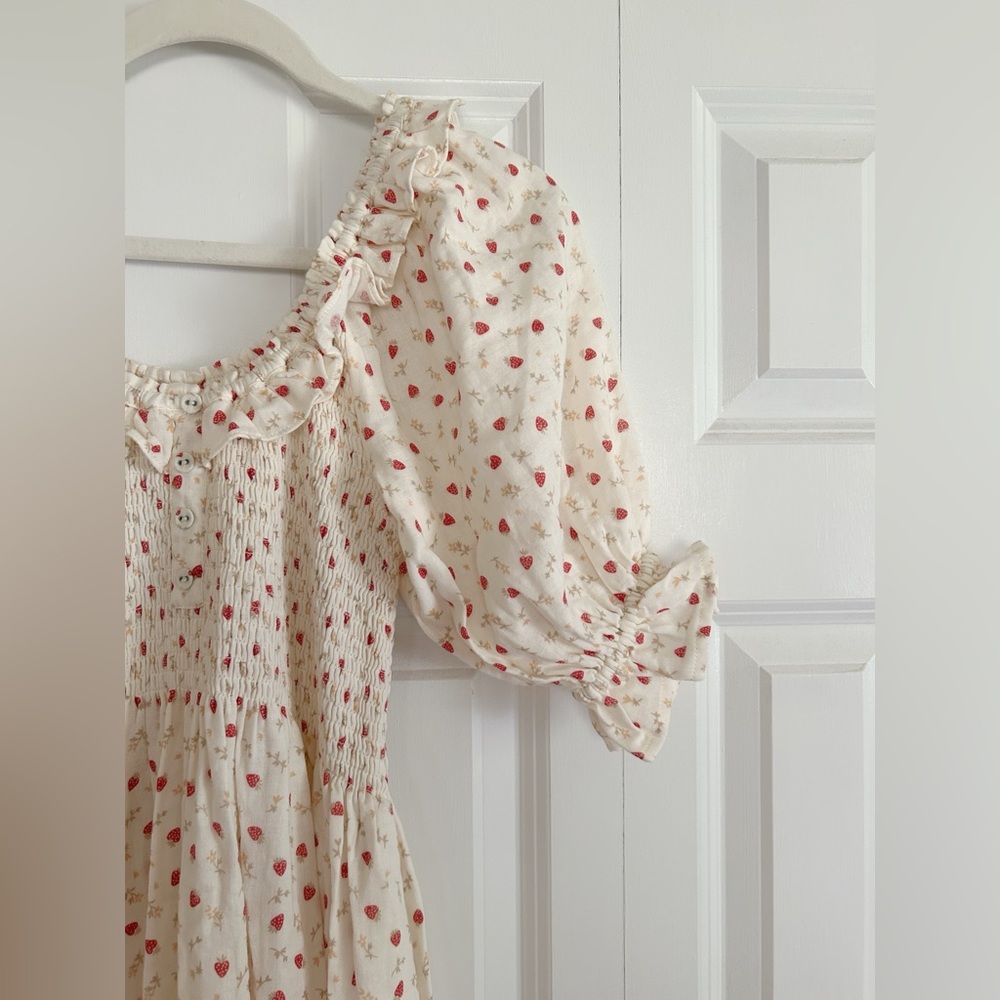 Rylee + Cru Strawberry Fields Dress - Picture 2 of 3